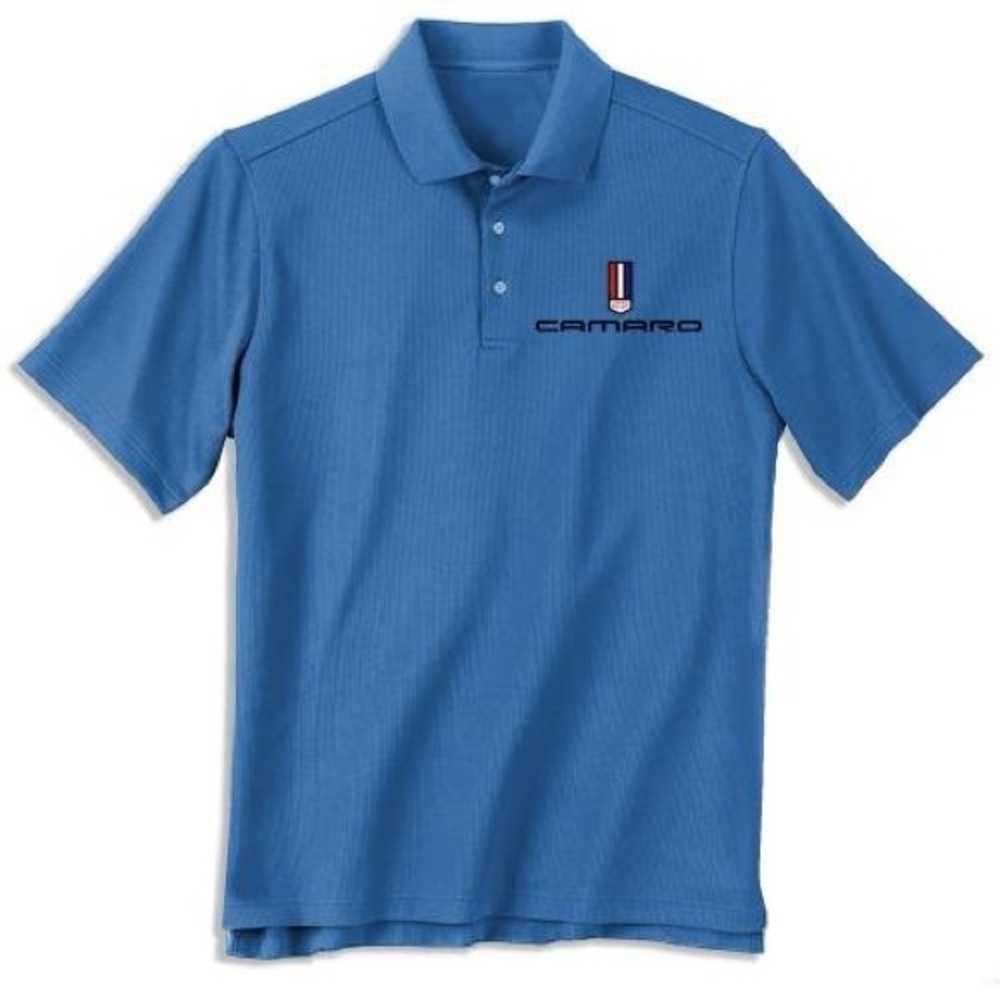 NWT Blue Polo Shirt - Camaro